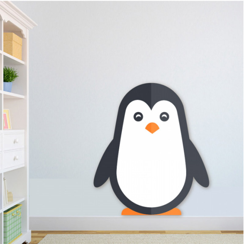 Αυτοκόλλητο τοίχου Παιδικά πιγκουίνος
